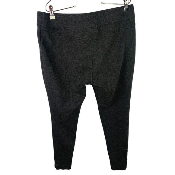Lauren Ralph Lauren Gray X Large XL Womens Pull On Pants Leggings Stretchy - Picture 3 of 3